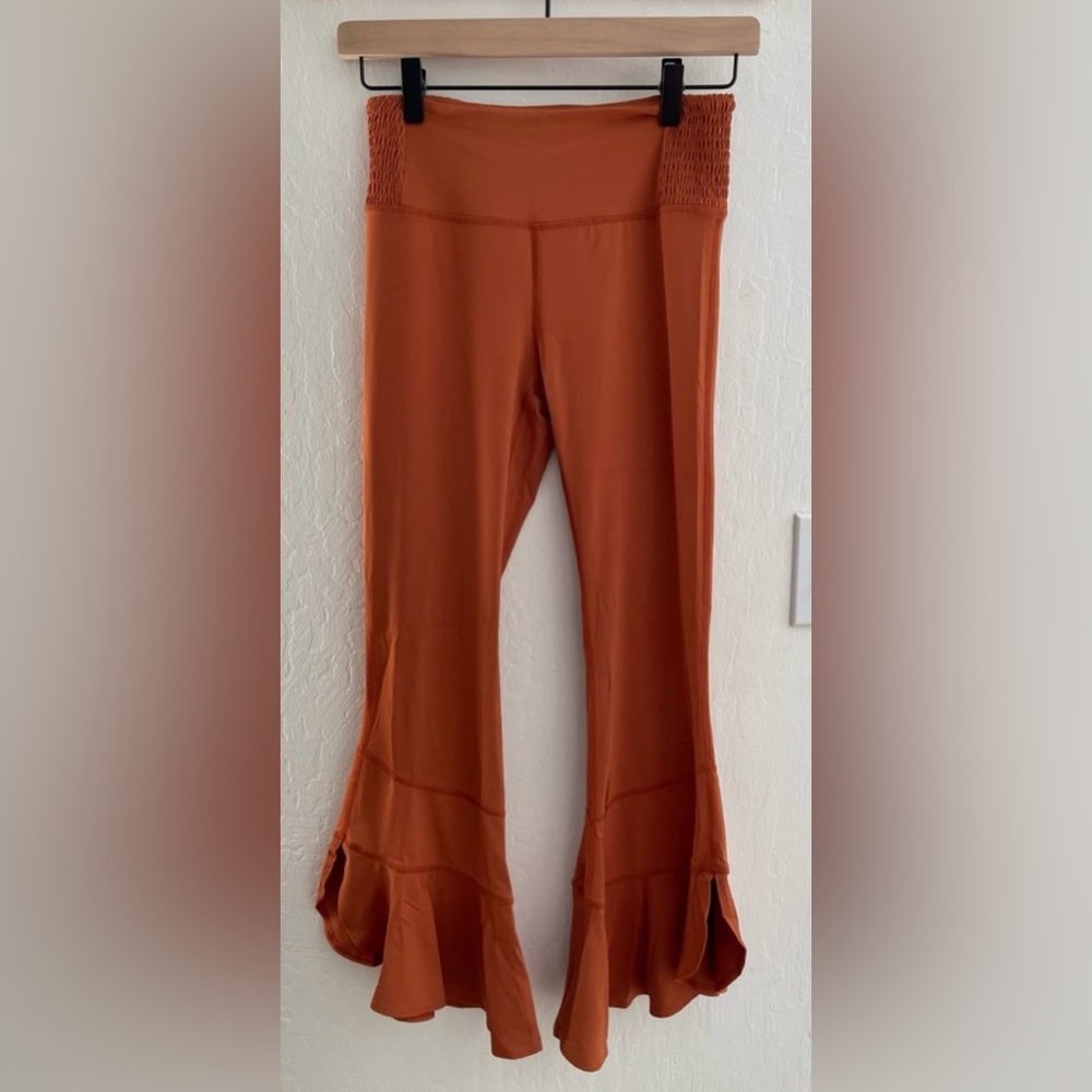 Free People Movement Orange Leggings